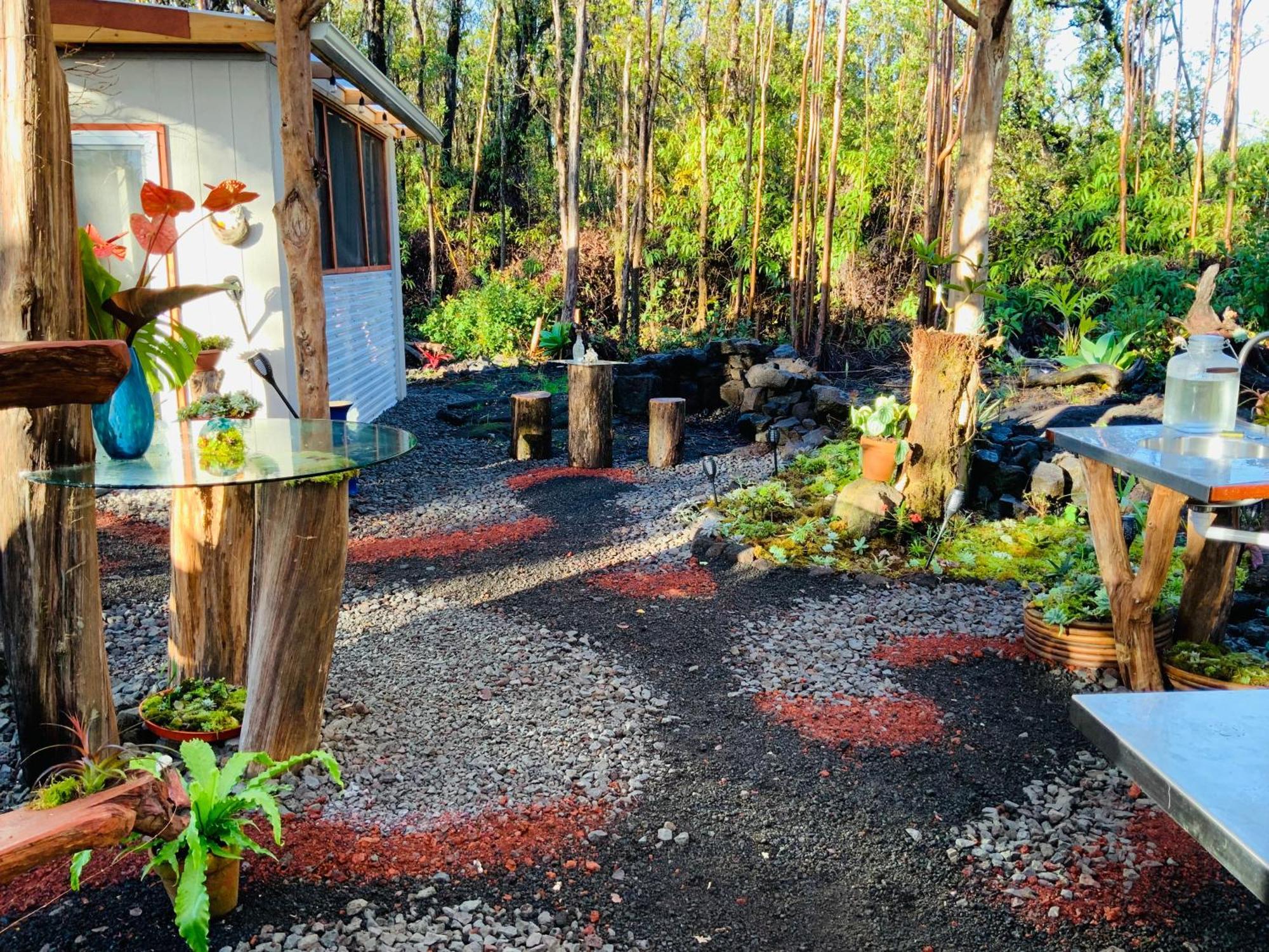 Exotic Garden Cottage At Amazing Volcano Fissure Mountain View Kültér fotó