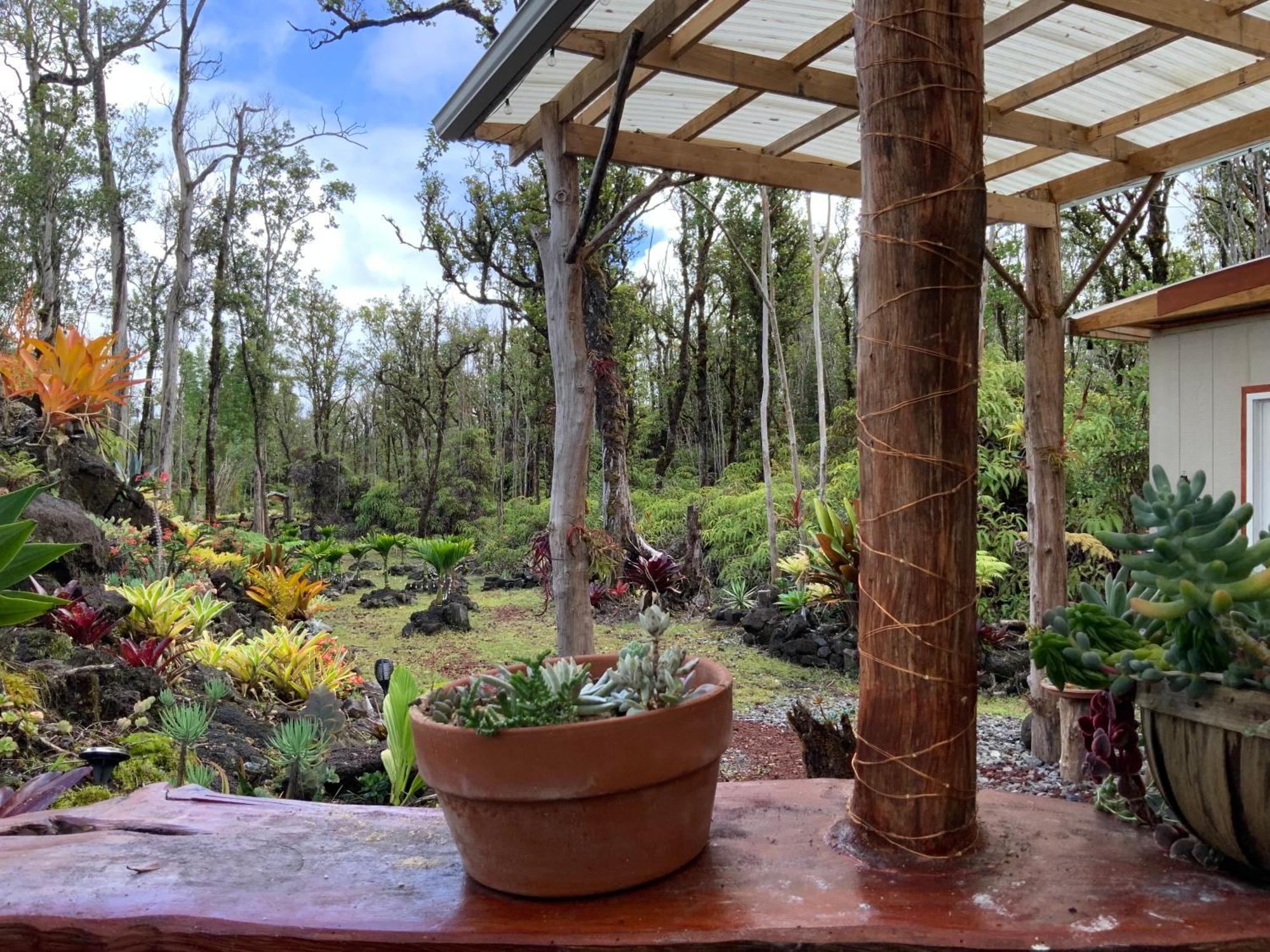 Exotic Garden Cottage At Amazing Volcano Fissure Mountain View Kültér fotó
