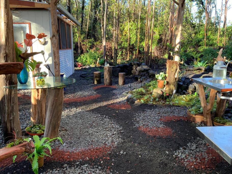 Exotic Garden Cottage At Amazing Volcano Fissure Mountain View Kültér fotó