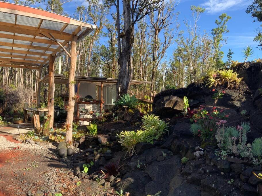 Exotic Garden Cottage At Amazing Volcano Fissure Mountain View Kültér fotó