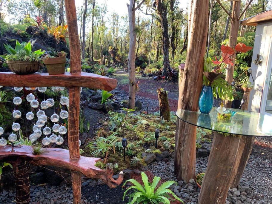 Exotic Garden Cottage At Amazing Volcano Fissure Mountain View Kültér fotó