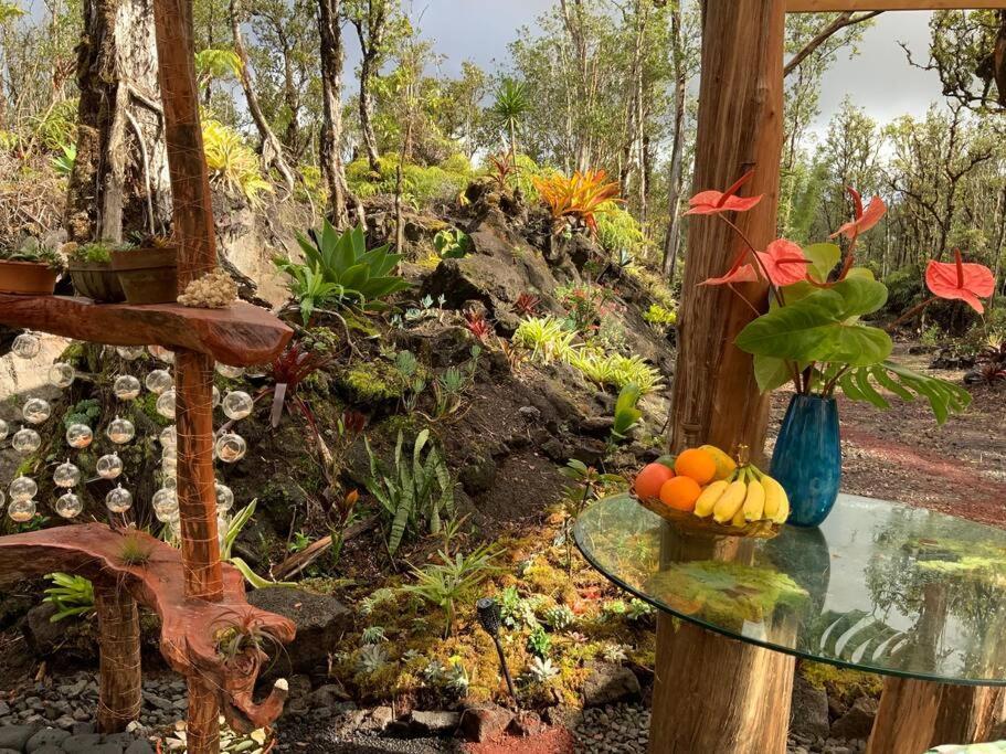 Exotic Garden Cottage At Amazing Volcano Fissure Mountain View Kültér fotó